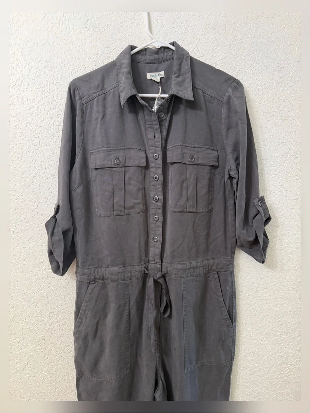 NWT - Sundance All Roads Jumpsuit in Graphite - M